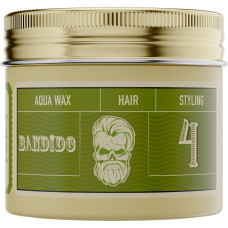 Віск для укладки волосся на водній основі легкої фіксації /Bandido Aqua Wax 4 Light Green/