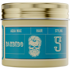 Віск для укладки волосся на водній основі середньої фіксації /Bandido Aqua Wax 5 Medium Blue/