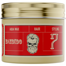 Віск для укладки волосся на водній основі сильної фіксації /Bandido Aqua Wax 7 Strong Red/