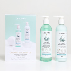 Набір для догляду за жирним волоссям (шампунь + кондиціонер) /T-LAB Professional Organic Eucalyptus Shampoo & Conditioner Set/
